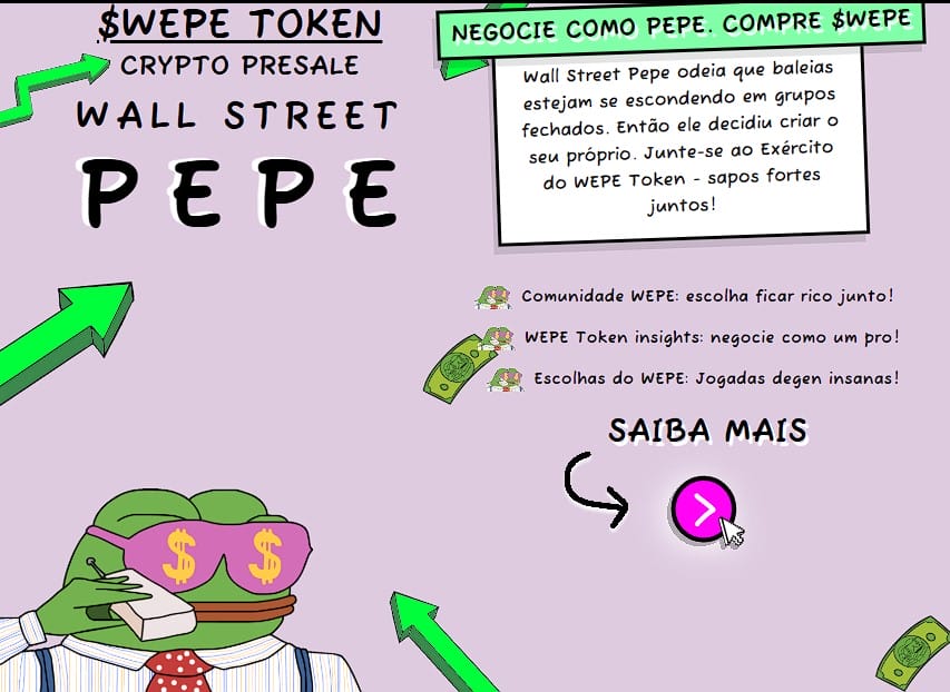 Conheça $WEPE e seu funcionamento