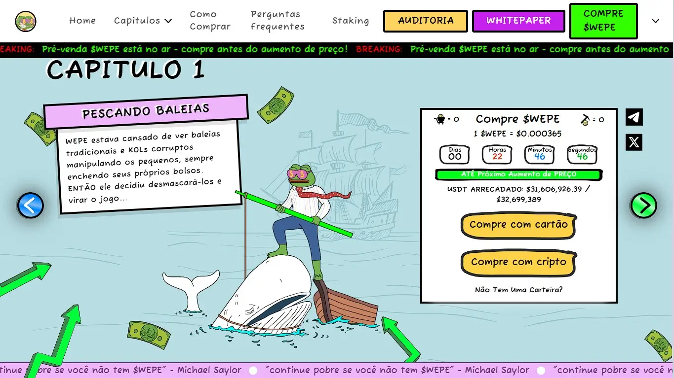 Wall Street Pepe Previsão de Preço: Análise do projeto