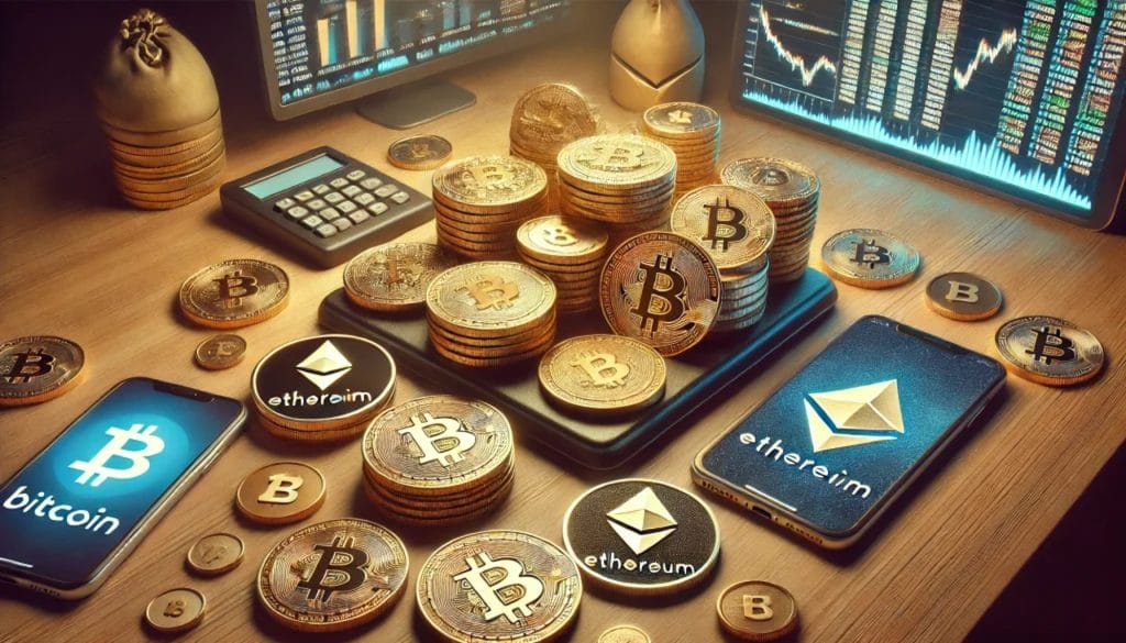 criptomoedas - bitcoin - ethereum