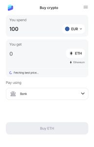 Ethereum kaufen mit Best Wallet