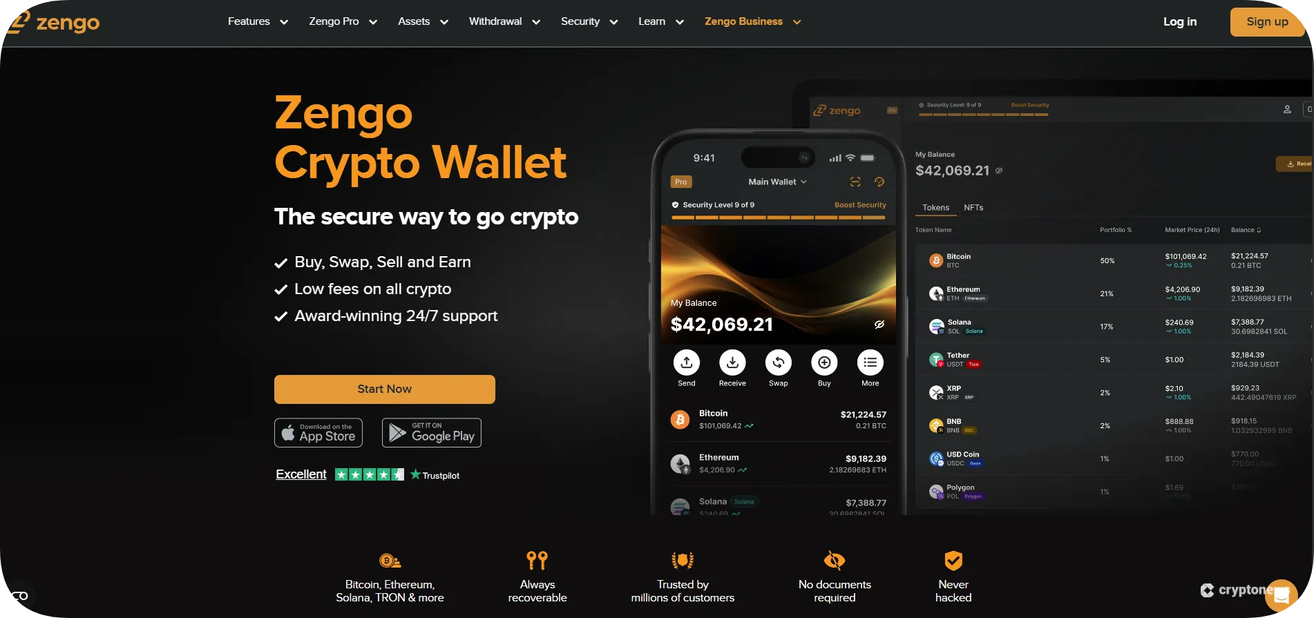 Zengo Homepage