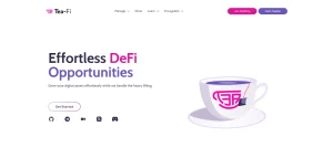 TeaFi Homepage