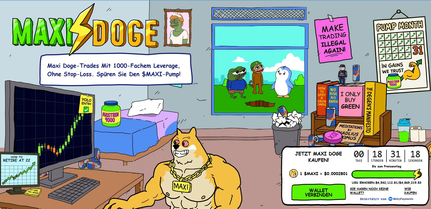 Maxi Doge Presale