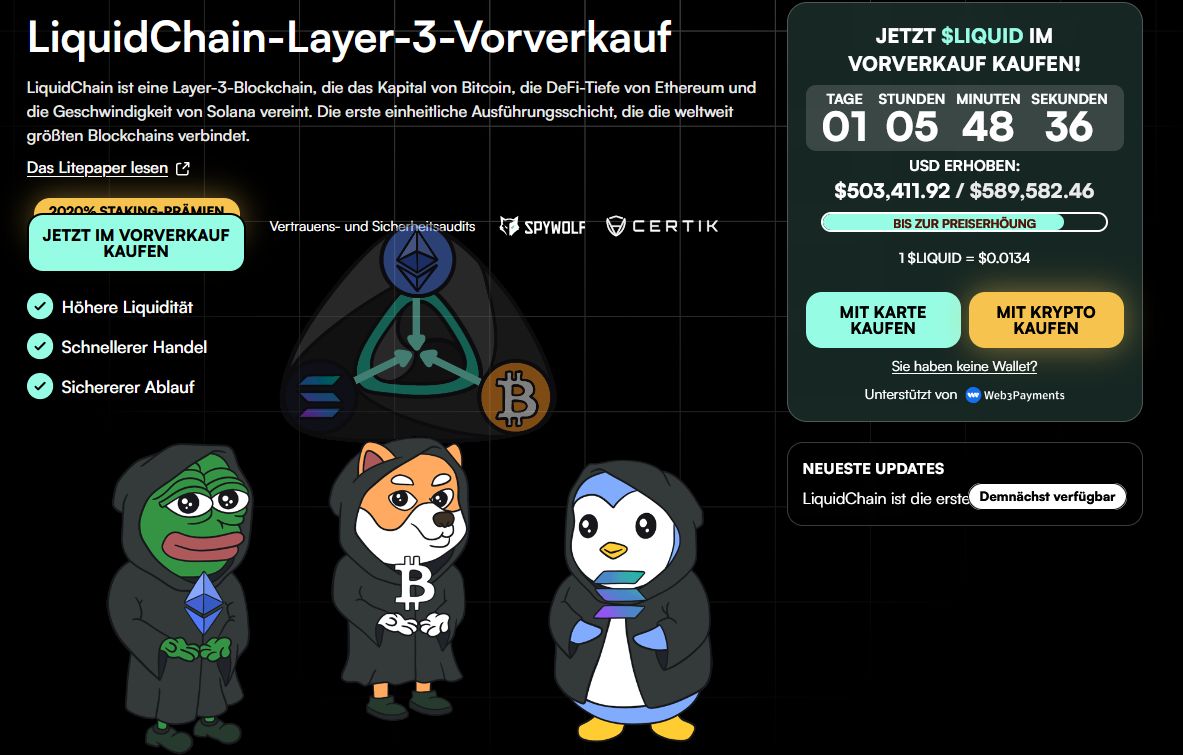 LiquidChain Presale