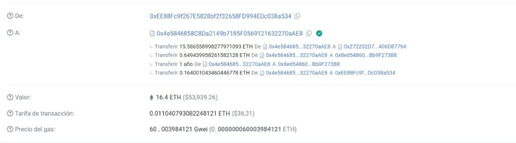 Ethereum Transaction Hash (Txhash) Details | Etherscan
