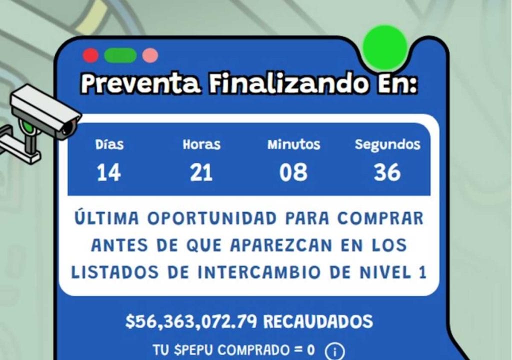 Token $PEPU a 14 días de entrar en DEX y CEX