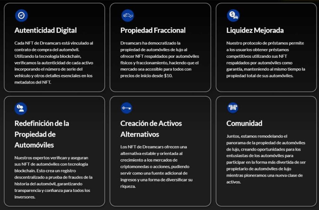Revolucionando la inversión en automóviles de lujo mediante NFTs, combinando autenticidad, accesibilidad y comunidad para transformar la propiedad de activos.