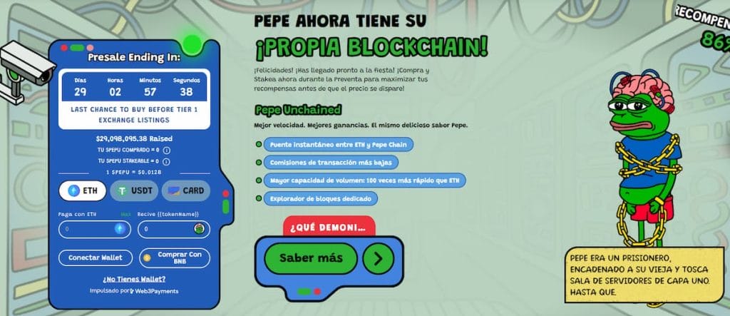 Mejores criptomonedas para Invertir: Preventa de PEPU