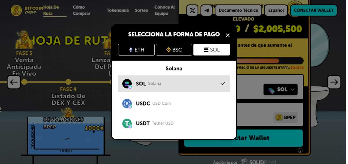 Elegimos Solana a la hora de comprar BPEP