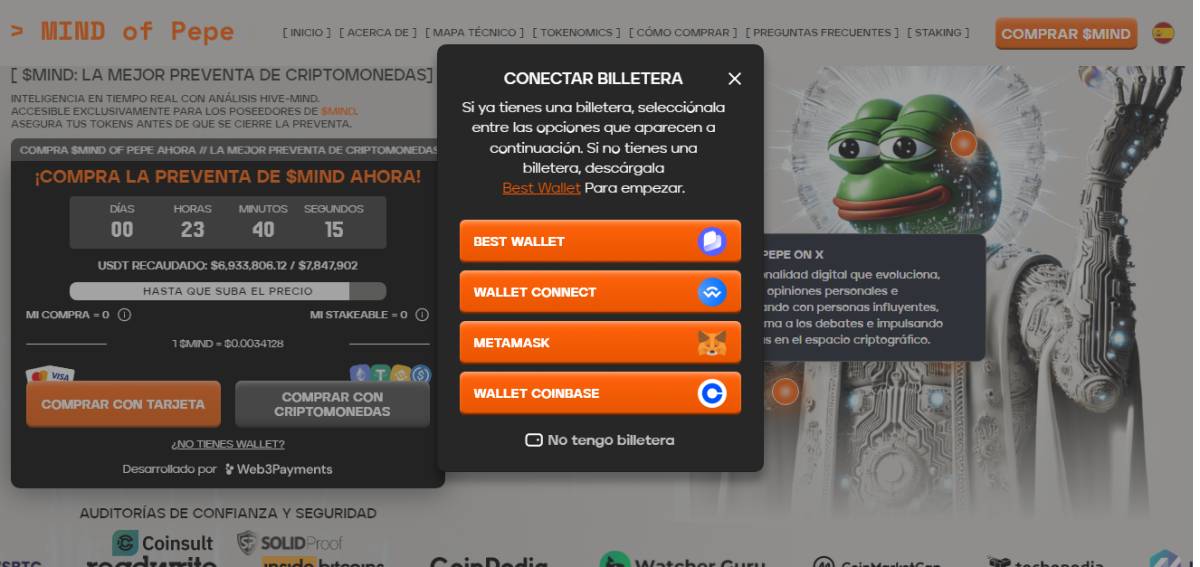 Conectar billetera