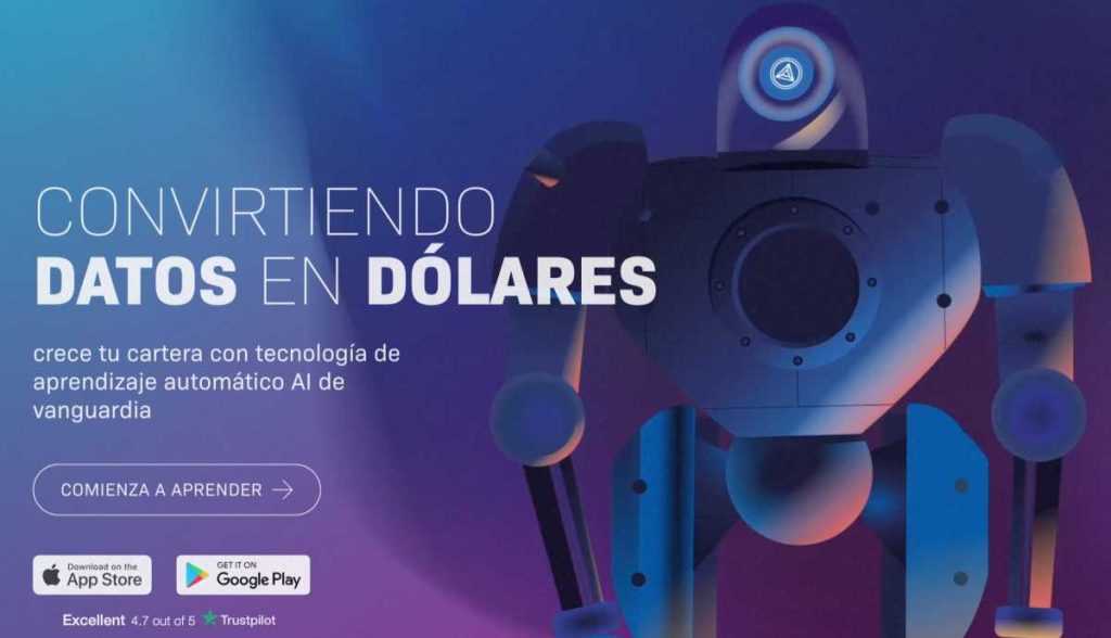 El bot de inteligencia artificial AlgosOne te permite operar con criptomonedas