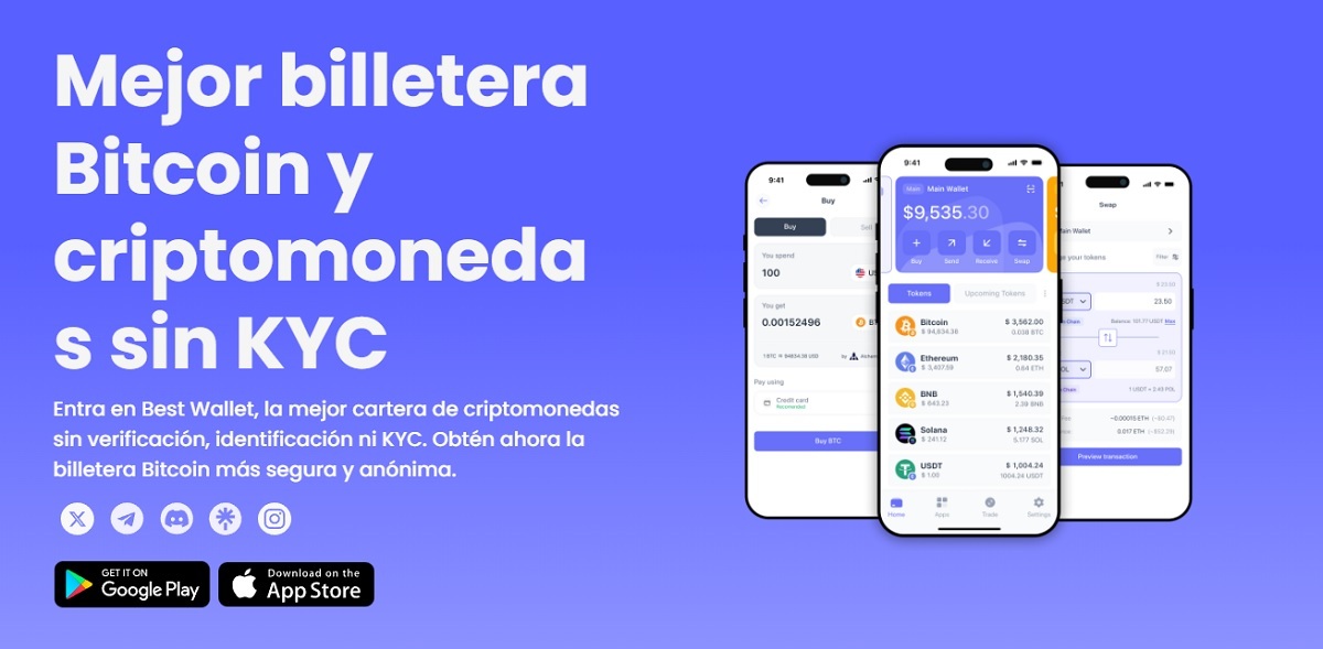 Best Wallet es una billetera completa desde la cual adquirir stablecoins