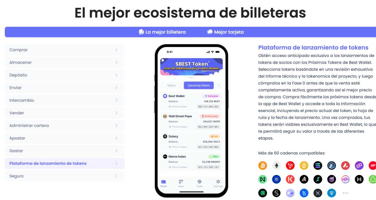Best Wallet es la mejor plataforma para obtener señales de trading de criptomonedas nuevas
