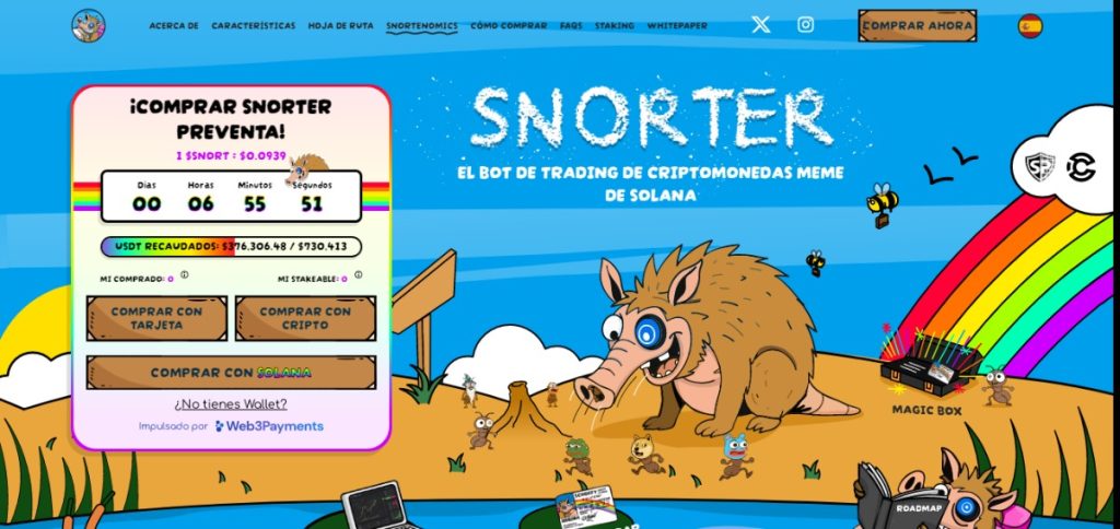 La preventa de Snorter ya está en marcha para invertir en criptomonedas con bajo presupuesto