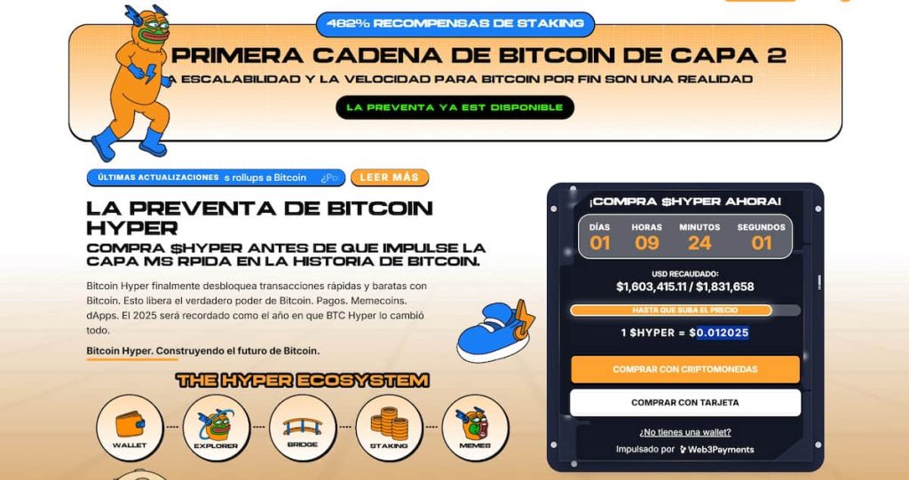 Criptomonedas x1000: HYPER