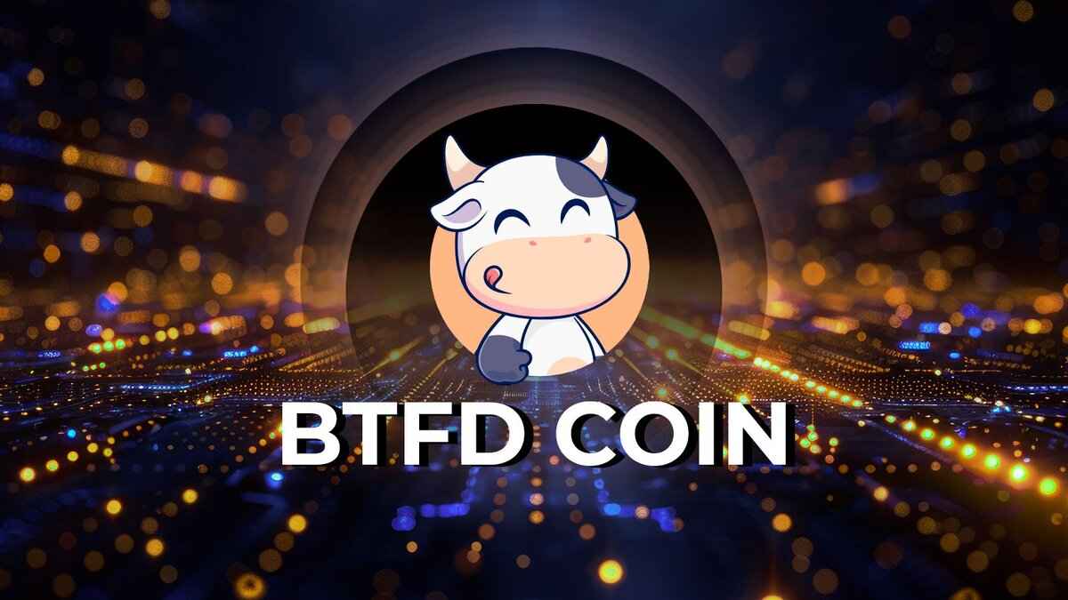 BTFD coin llegó recientemente a las preventas de Solana