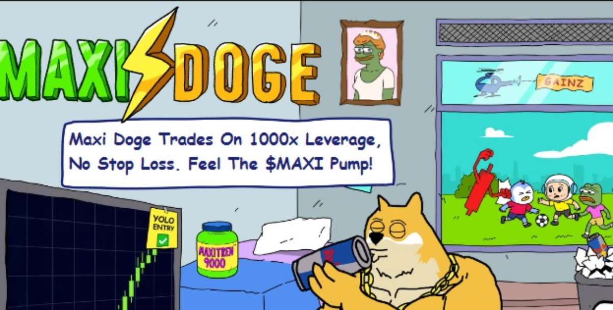 Entre las criptomonedas meme destacan los tipos de criptomonedas shitcoin como Maxi Doge