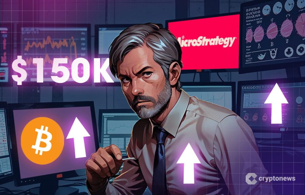Michael Saylor Strategy piirroksena