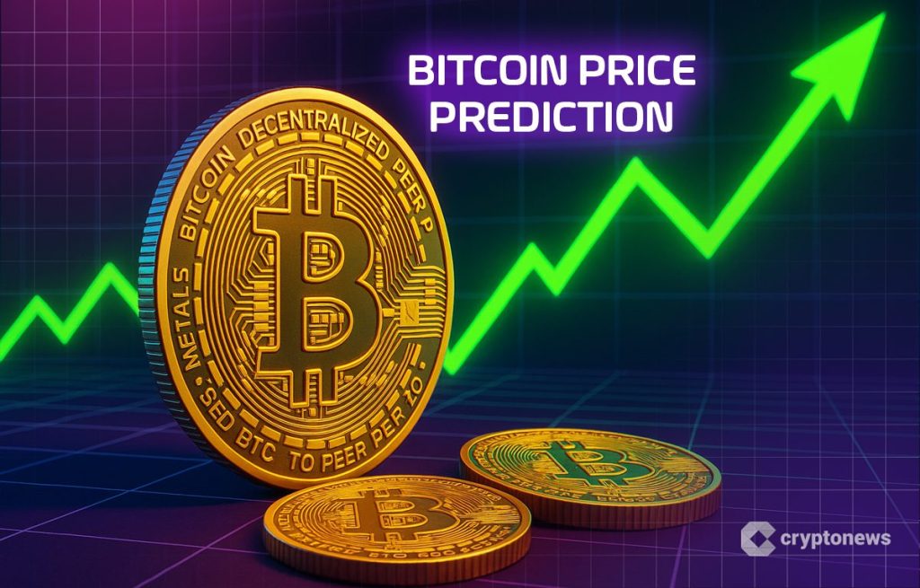 Bitcoin hintaennuste, kolikko ja kurssikäyrä