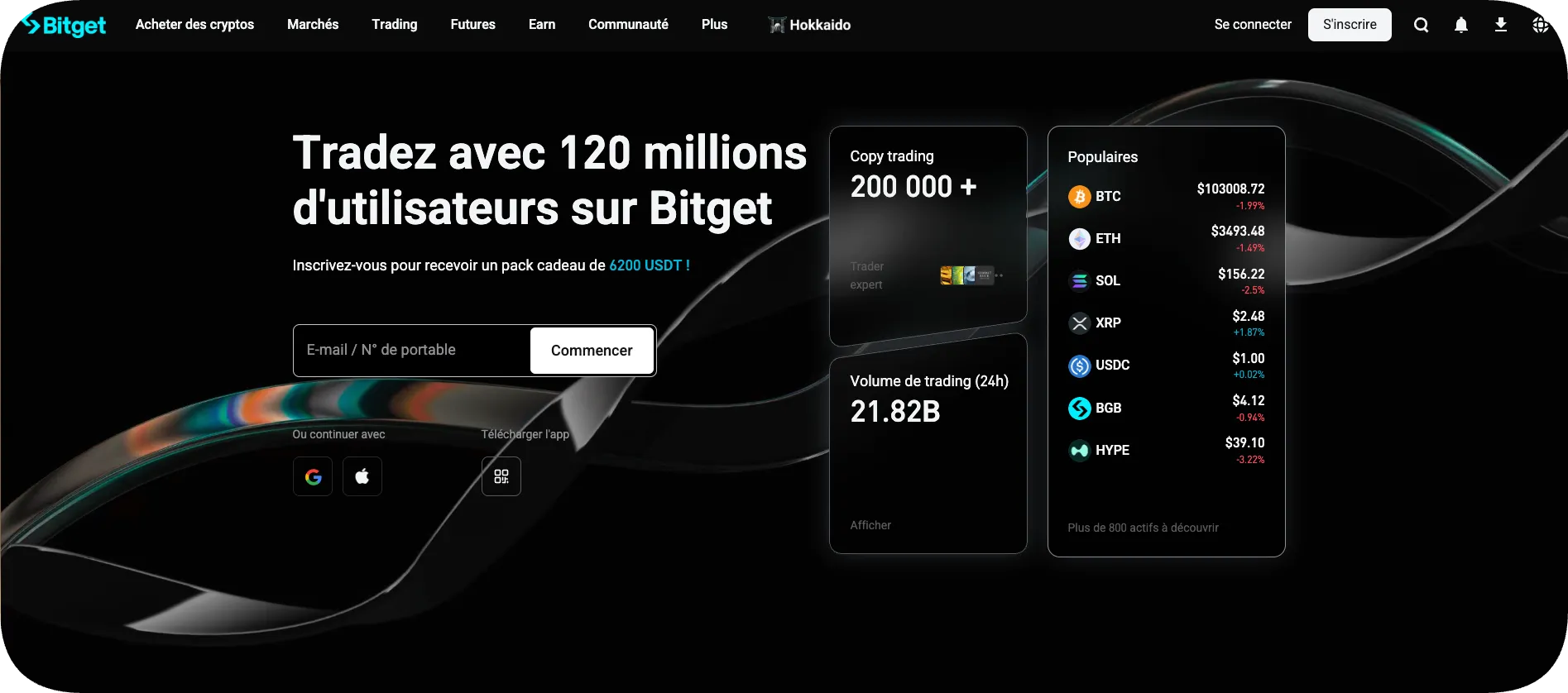 BItget avis