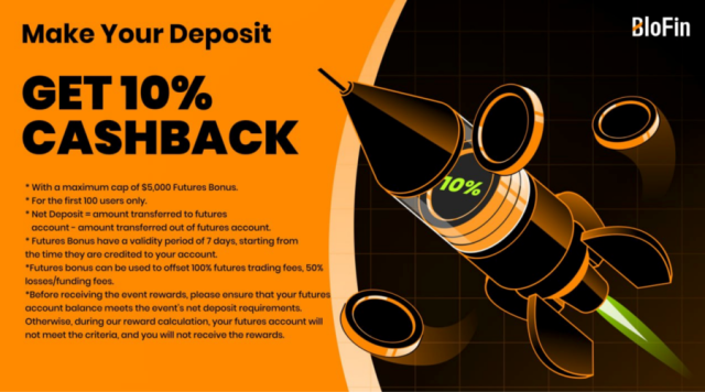 Promozioni crypto BloFin