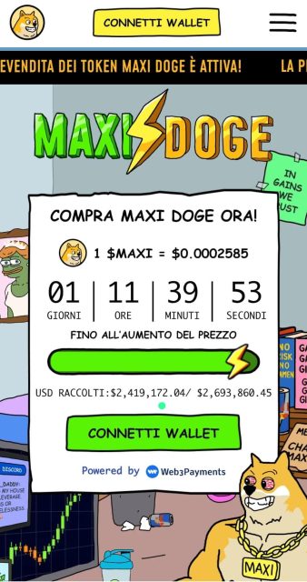 Maxi Doge tra le migliori crypto a bassa capitalizzazione