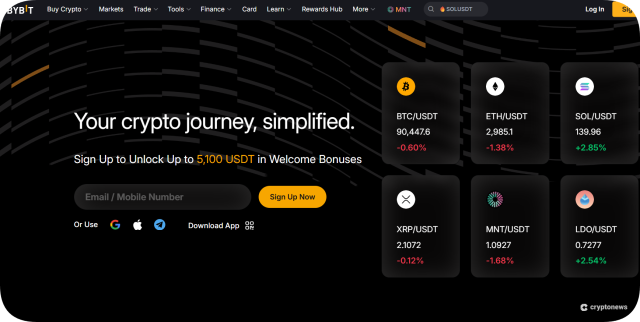 Bybit piace ai trader in cerca di buone piattaforme per trading crypto con leva finanziaria
