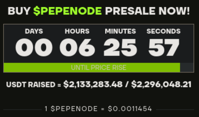 Ecco come comprare PEPENODE oggi