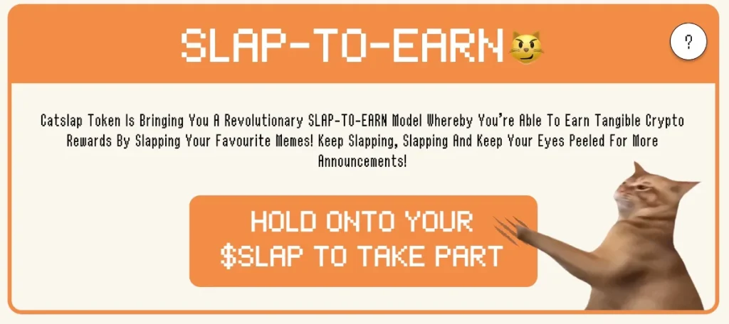 CatSlap（SLAP）のslap-to-earn