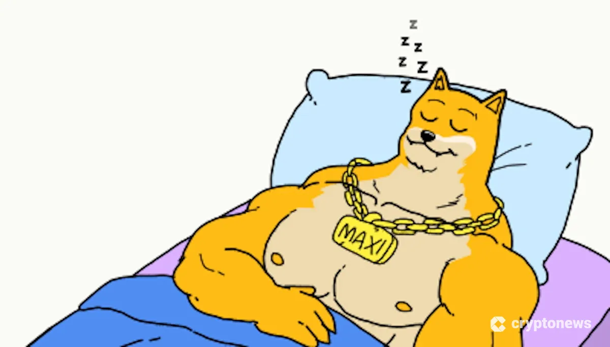 マキシドージが眠っているところ