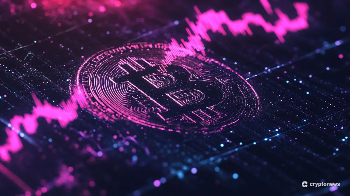 ビットコインを10年前に買った場合のチャートのイメージ