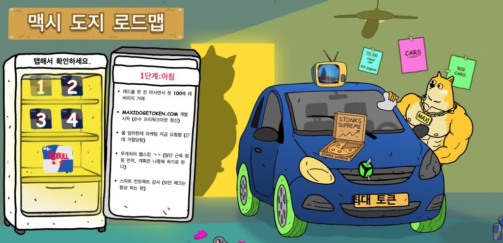 맥시 도지 로드맵