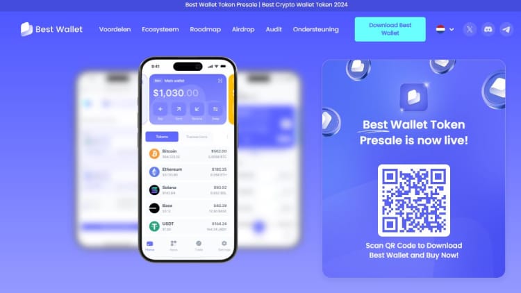 Best Wallet Token, welke crypto gaat stijgen
