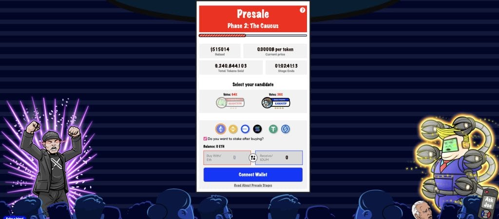 FreedDum Fighters Presale - Bron: www.freedumfighters.com