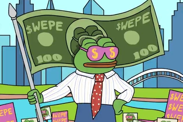 wepe wall street pepe kopen