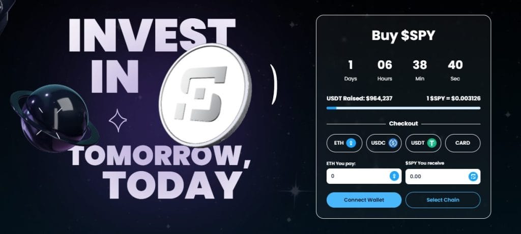 spacepay SPY presale
