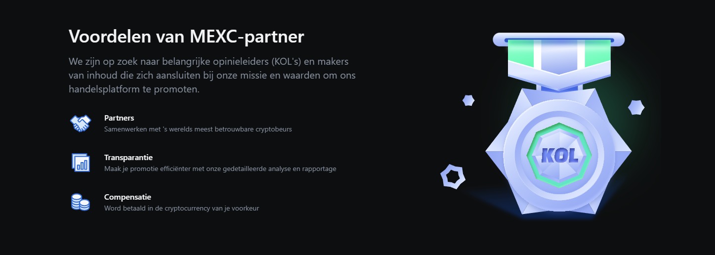 voordelen partnership bij mexc