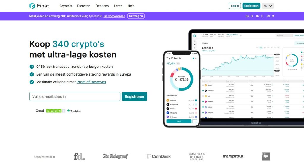 finst beste leverage trading platform Nederland