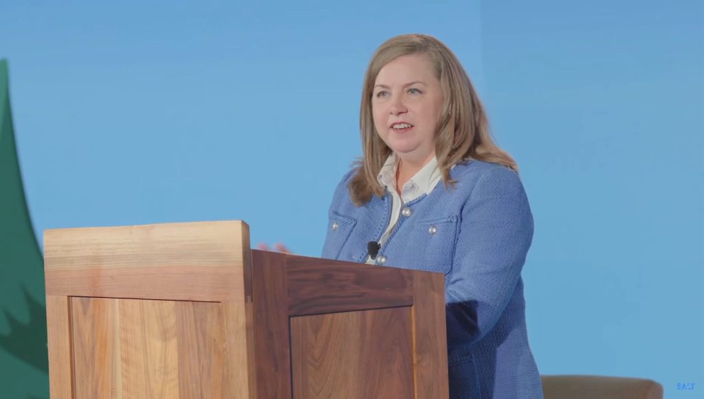 Michelle Bowman geeft speech op het Wyoming Blockchain Symposium