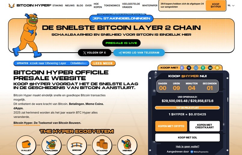 \Bitcoin hyper alternatieve altcoin voor XRP