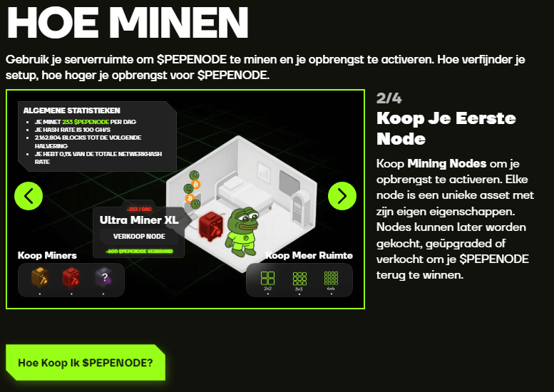 Pepenode presale