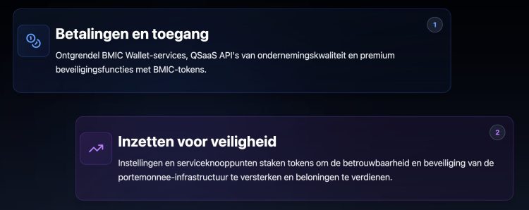 BMIC crypto presale focust op post quantum beveiliging.