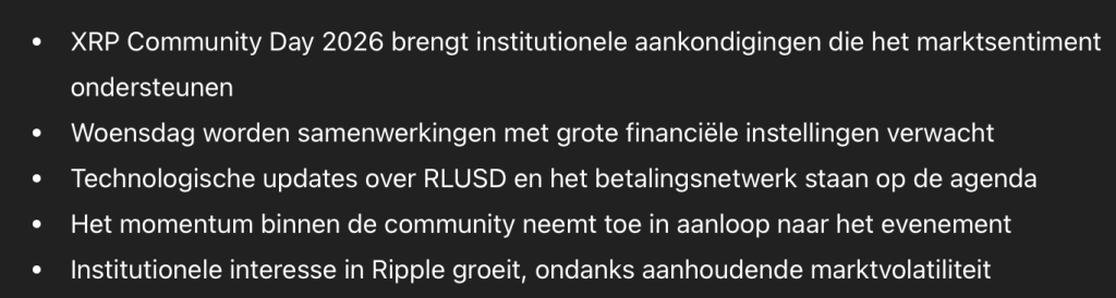 ChatGPT XRP koers verwachting 11 februari