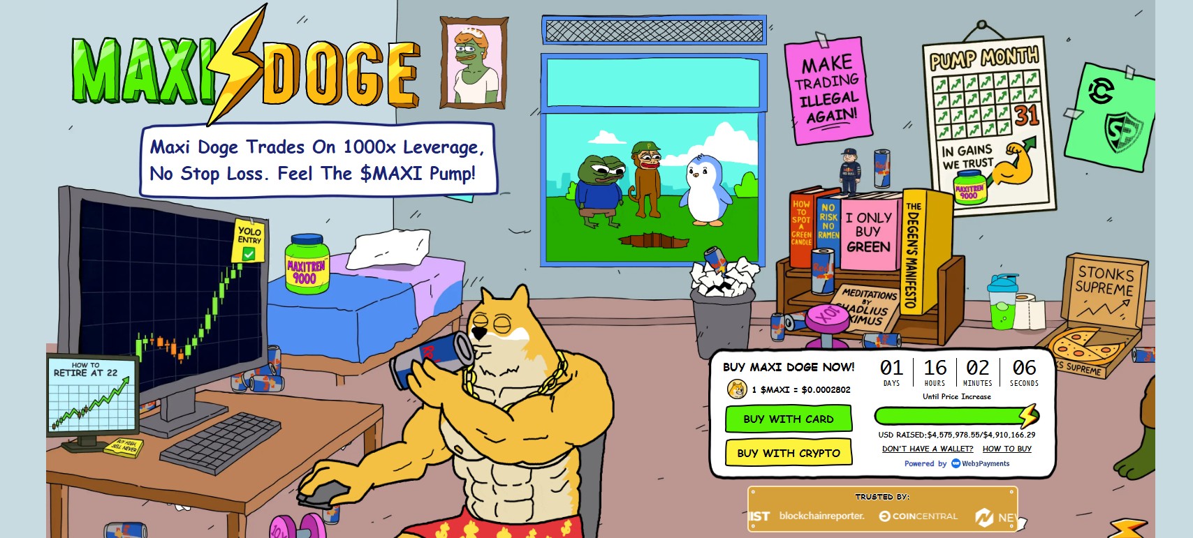 Maxi Doge presale crypto