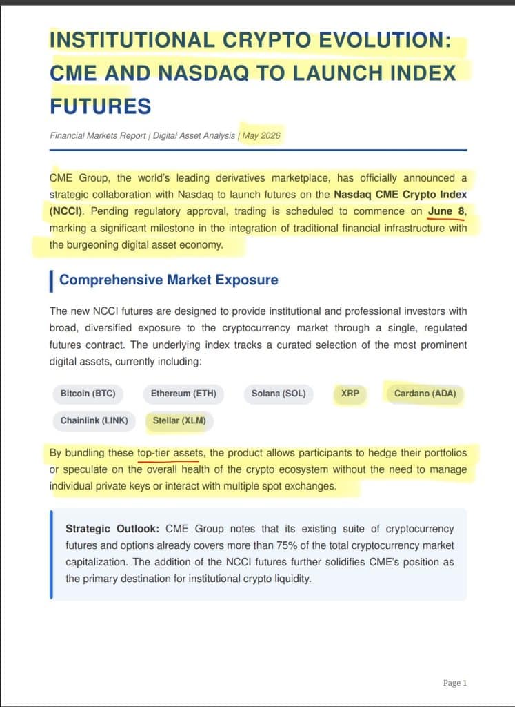 XRP futures lanceren met CME Group