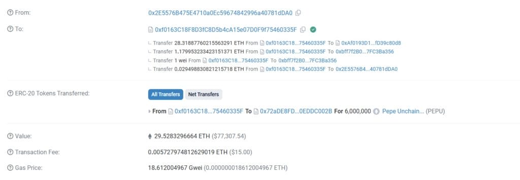 Ethereum İşlem Hash (Txhash) Detayları | Etherscan