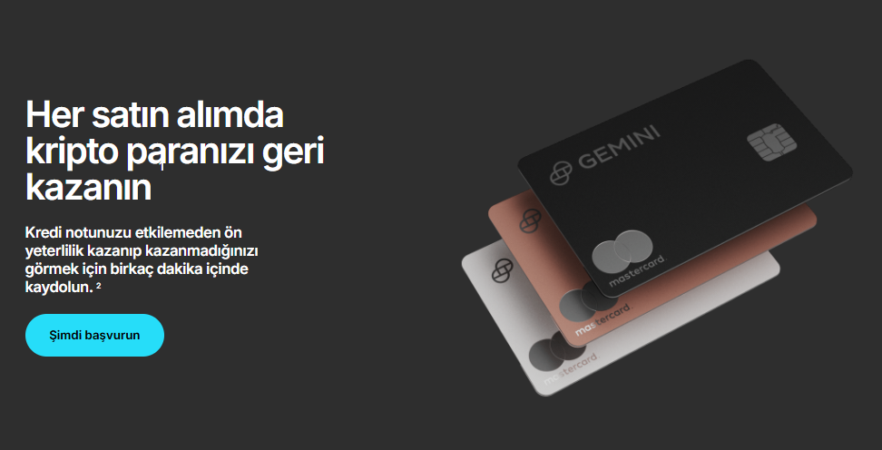 En iyi kripto kredi kartları