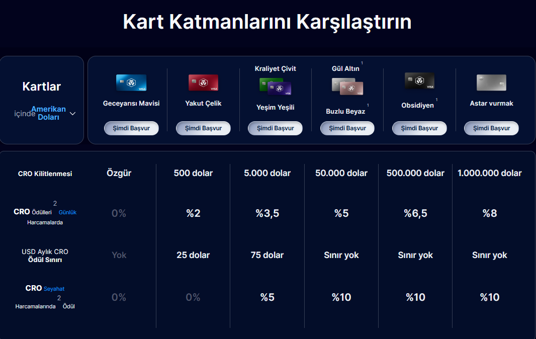 Kartı kullanımı detaylı