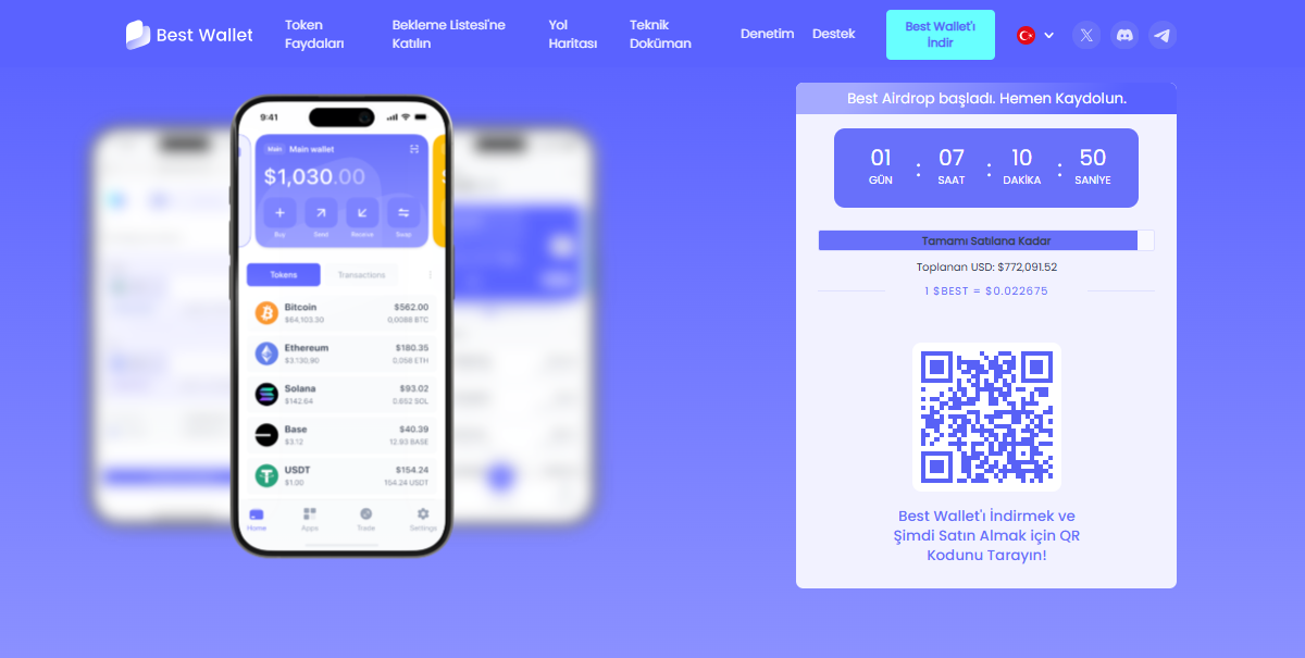 En iyi Ethereum ICO’ları Best Wallet Token