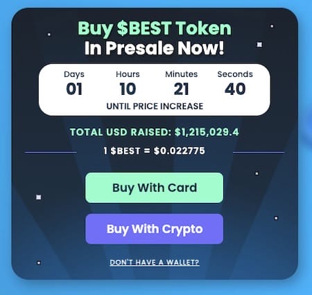 çöküş anında alınabilecek en iyi kripto paralar. best wallet token